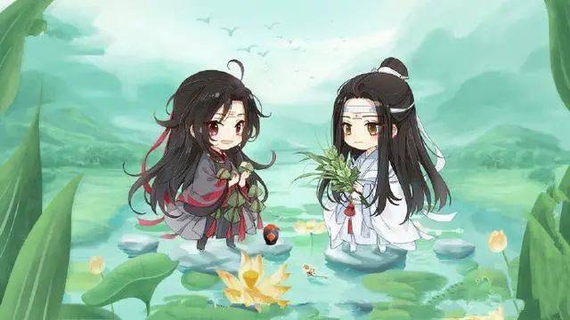 魔道:"忘羡"版旺仔,含光君果然壕,骑小苹果的羡羡实力演绎放假的你