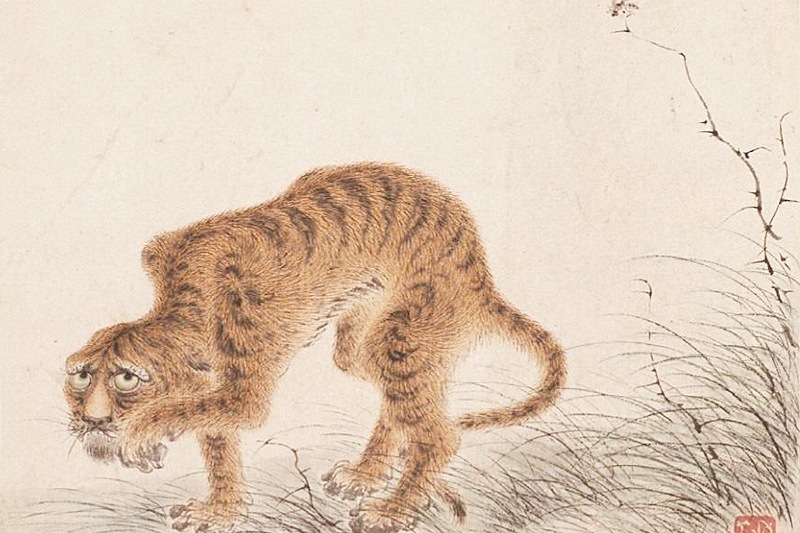 原创 齐白石将老虎画成"病猫,为何能卖2800万?专家:看老虎尾巴