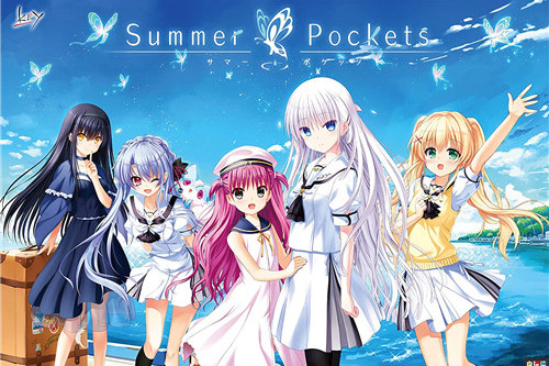 原创 key社《summer pockets》steam版将追加中文