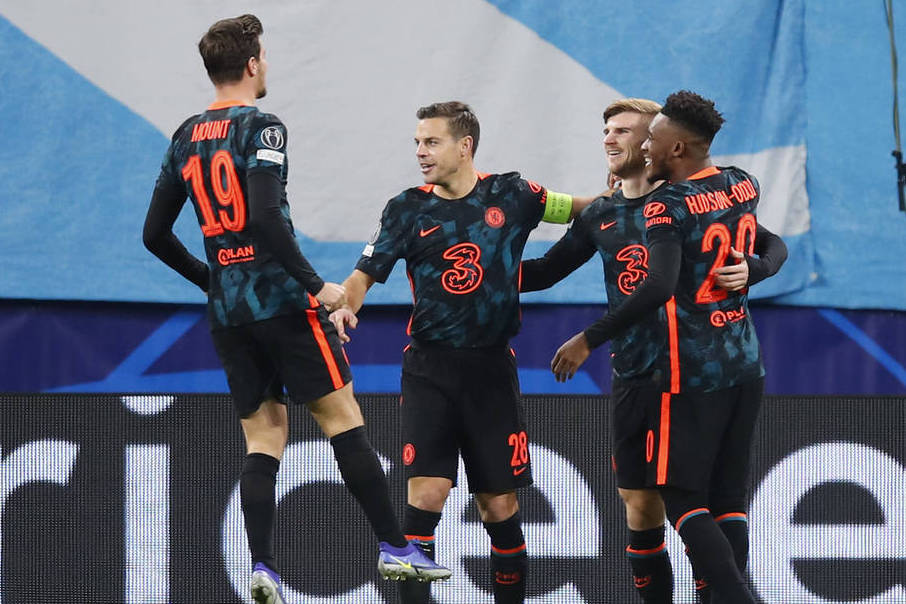 欧冠-切尔西3-3泽尼特 维尔纳双响