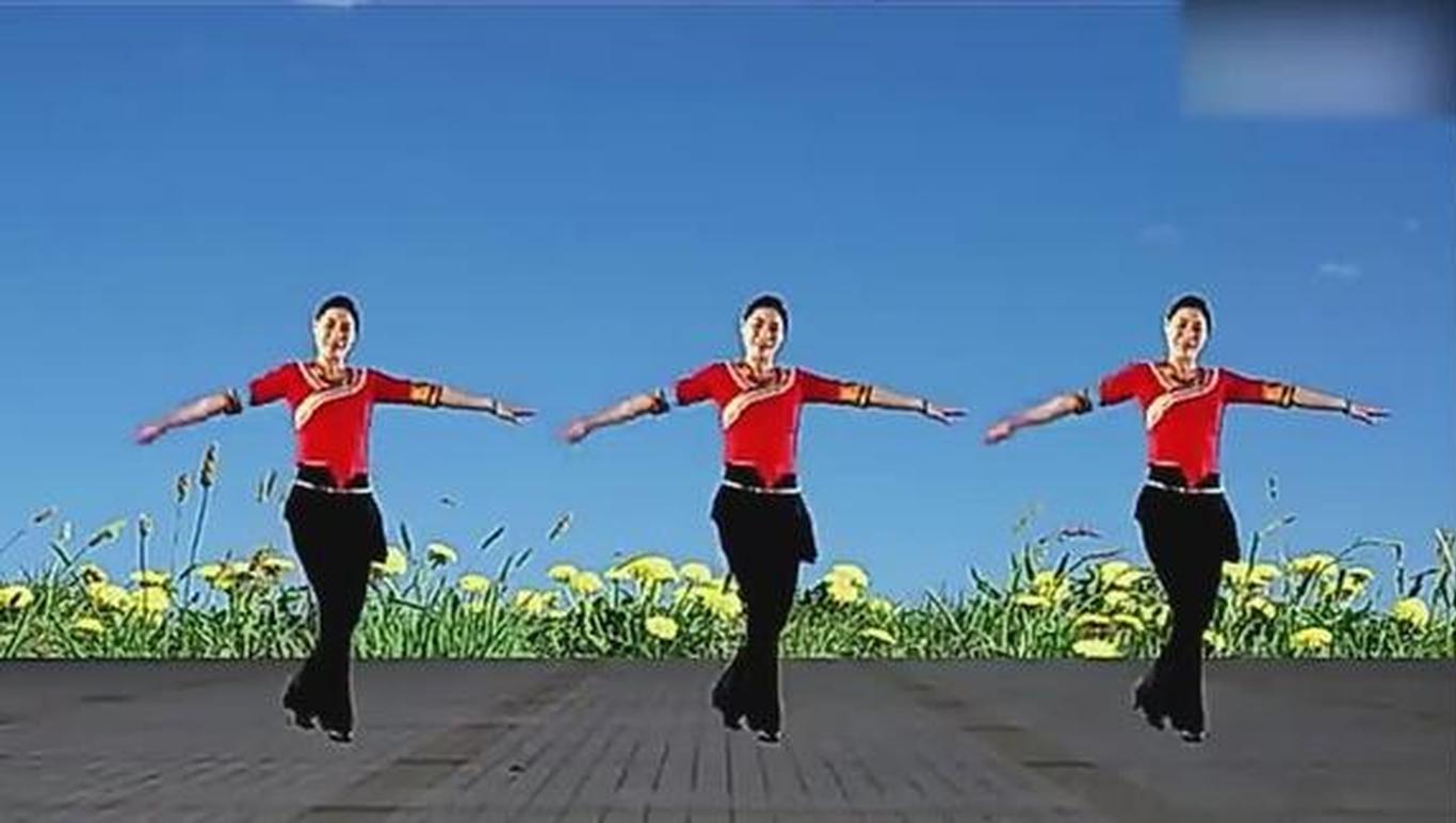 广场舞《晚秋》音乐动感嗨起来，激情燃烧舞豪迈