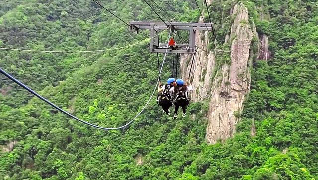 旅游日&表白日|带ta去龙湾潭来一场心动之旅_秋千