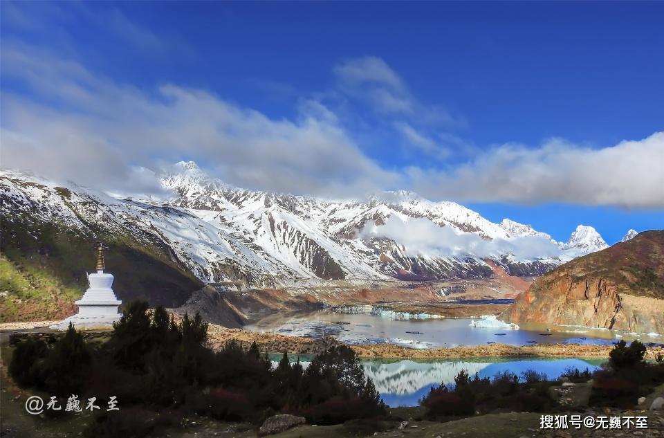 藏东秘境,冰川桃源,来古村风光_雪山