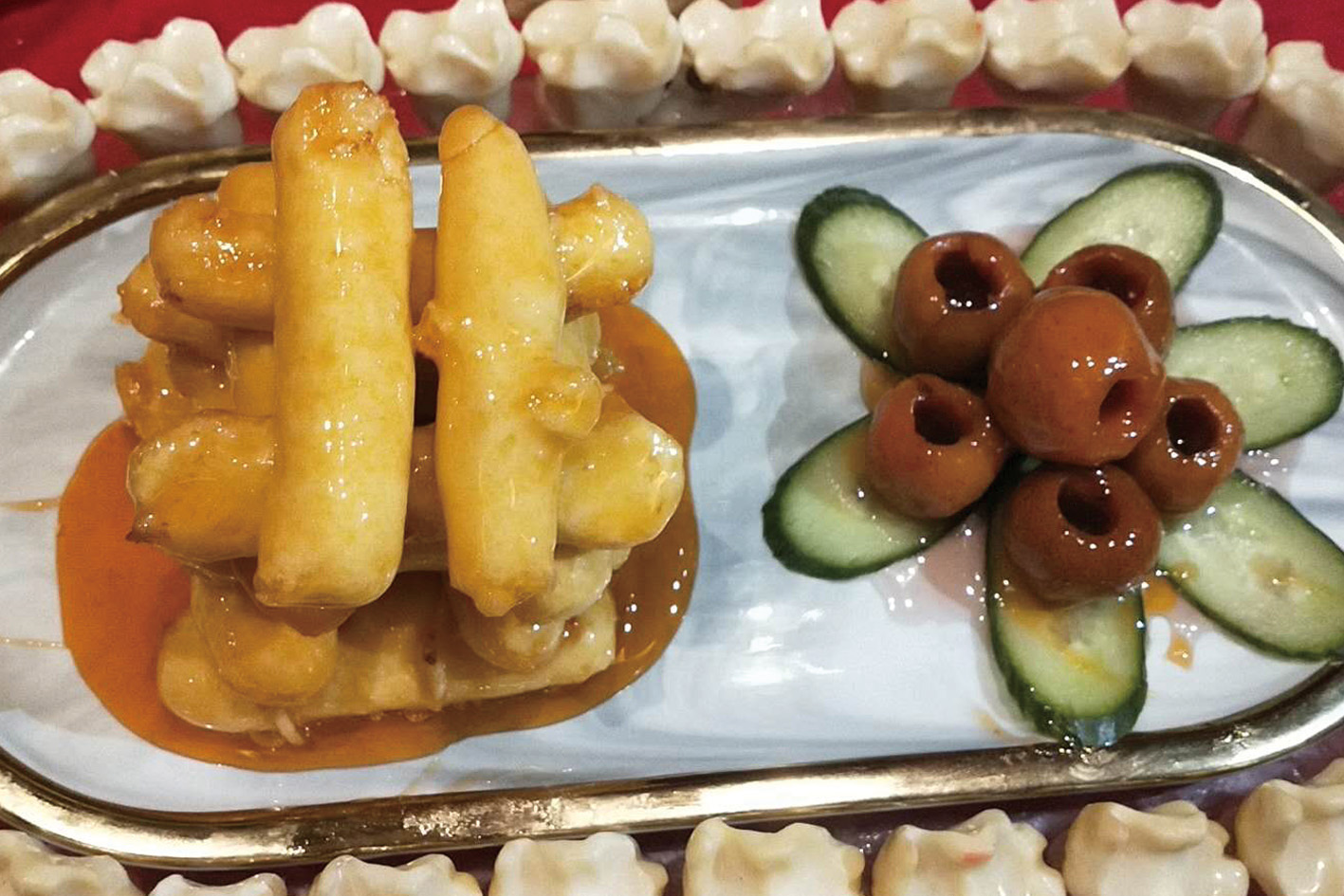 蜜汁奶豆腐