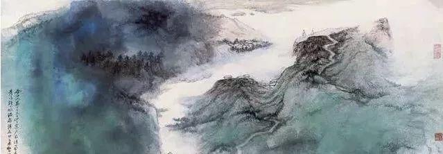 浅析大理石山水画意境,山水画的意境美该怎样欣赏?