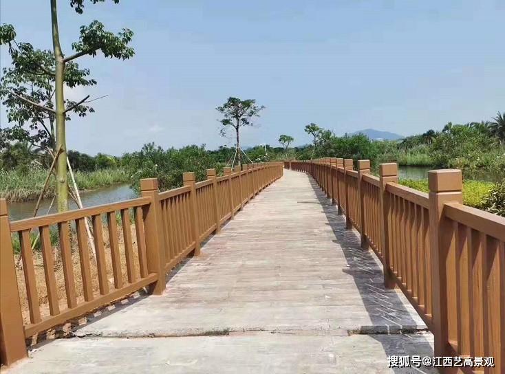 广东仿木护栏图片大全,韶关仿木纹混凝土围栏,景区栏杆仿木栏杆喷漆