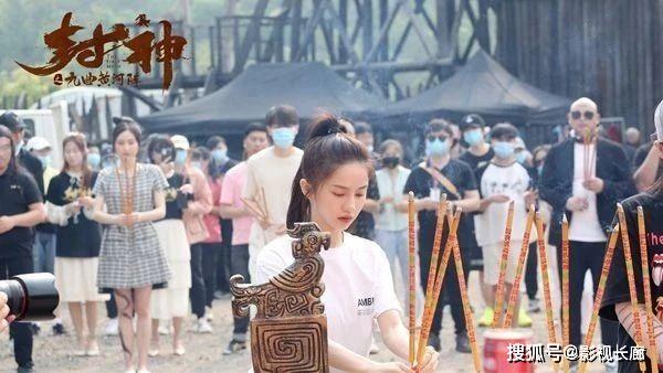电影封神之九曲黄河阵付梦妮化身勇敢坚定的采莲少女
