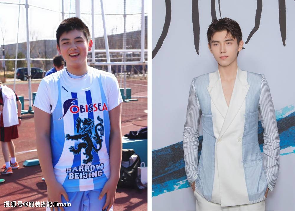 彭昱彭昱畅穿衣可盐可甜，果然胖子都是潜力股陈飞宇瘦下来帅气有型