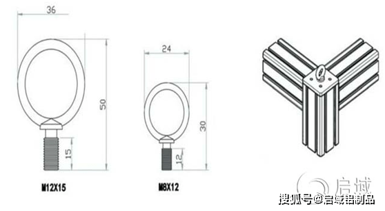 铝型材配件吊环螺丝的作用