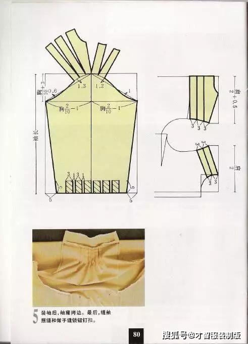 23种袖子制版纸样与袖子精细制作教程才智服装