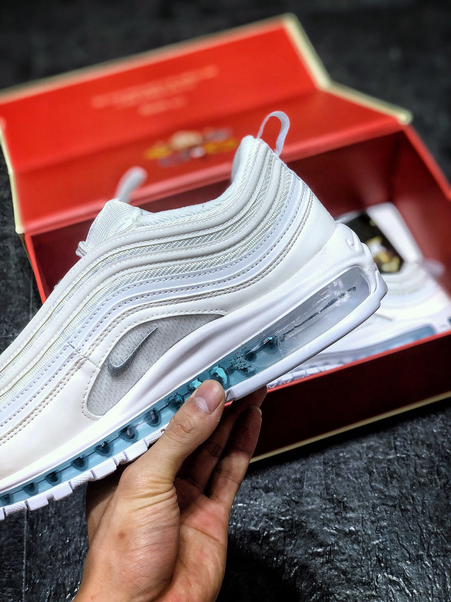 耐克nikeairmax97mschf耶稣圣水子弹inrijesusshoes气垫跑鞋