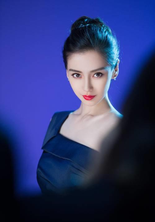 angelababy暗黑系,angelababy angelababy朋克造型大片气场全开 戴鼻环搭暗黑系妆容