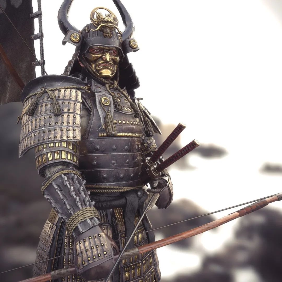 这些作品保持了他 一贯硬核真实的风格 《日本武士》题材角色作品 是