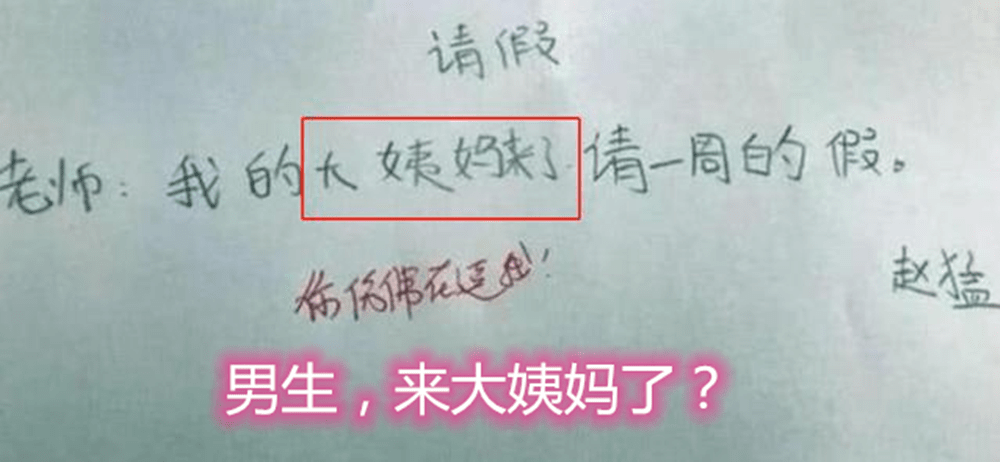 原创小学生“宝藏请假条”走红，一本正经地“搞事情”，网友直呼有才