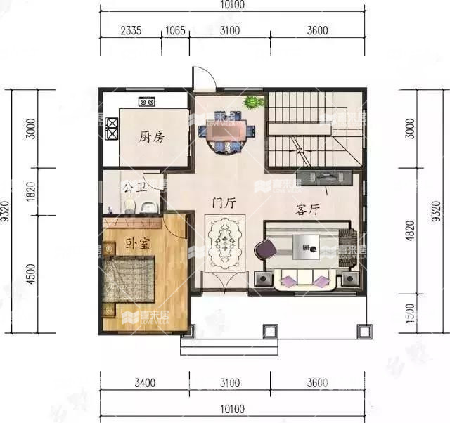 建房或者买房要了解的重要图纸:看完本文后自己就会画平面图