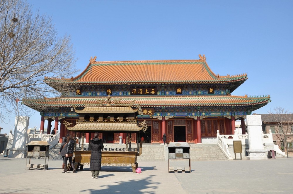 天津香火旺盛的寺庙,是天津市最大的佛教寺院,属全国重点寺院