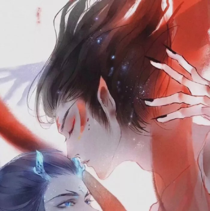 动漫头像:好基友