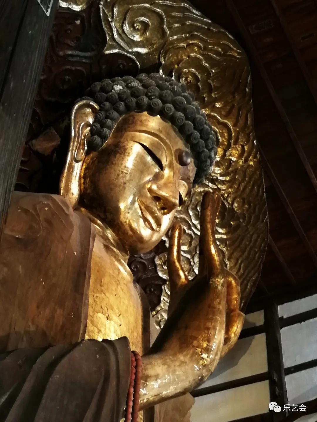 名列日本三大佛的岐阜干漆"笼大佛":老山羊分享_佛像