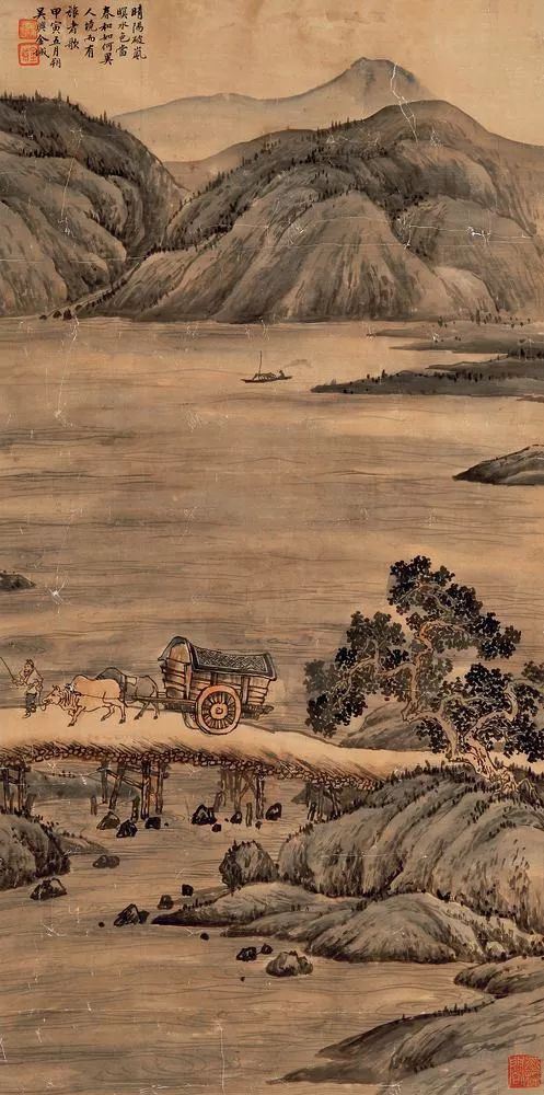 金城,被叹为"夭折了的大师"的山水画