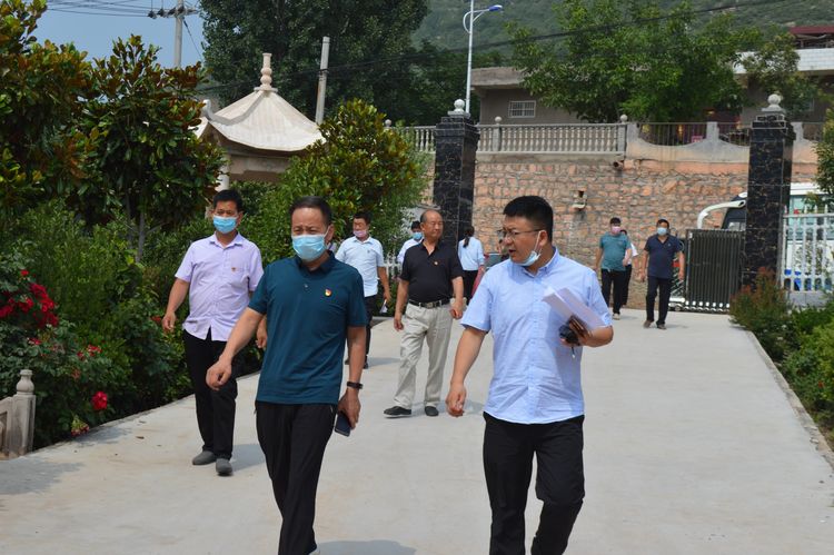 汝州市:走!带你去看看别的村党建工作干的怎么样~_陵头