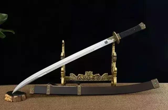 中国美術 清朝時代 中国刀 Dao sabre 腰刀 青龍刀 柳葉刀 中華刀剣