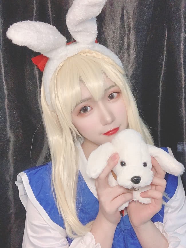 cosplay:大白兔奶糖@卿颜呀