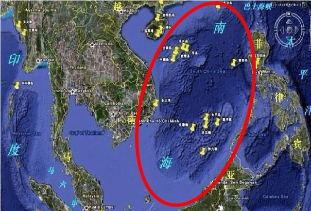 原创看一看哪些国家在和我们争夺南海岛屿?