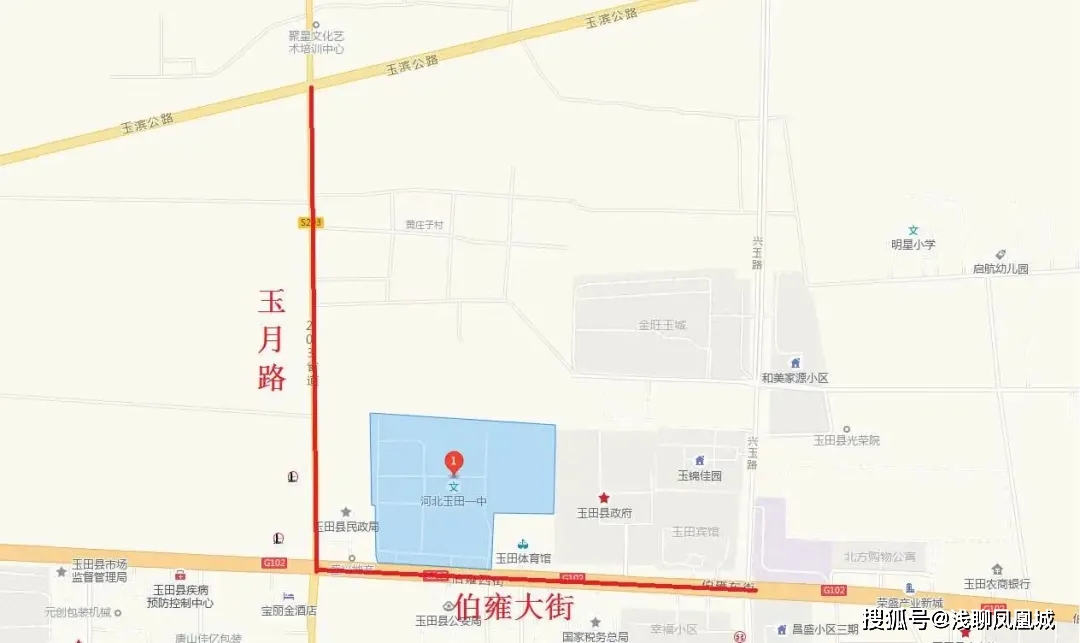 玉田县第二中学考点