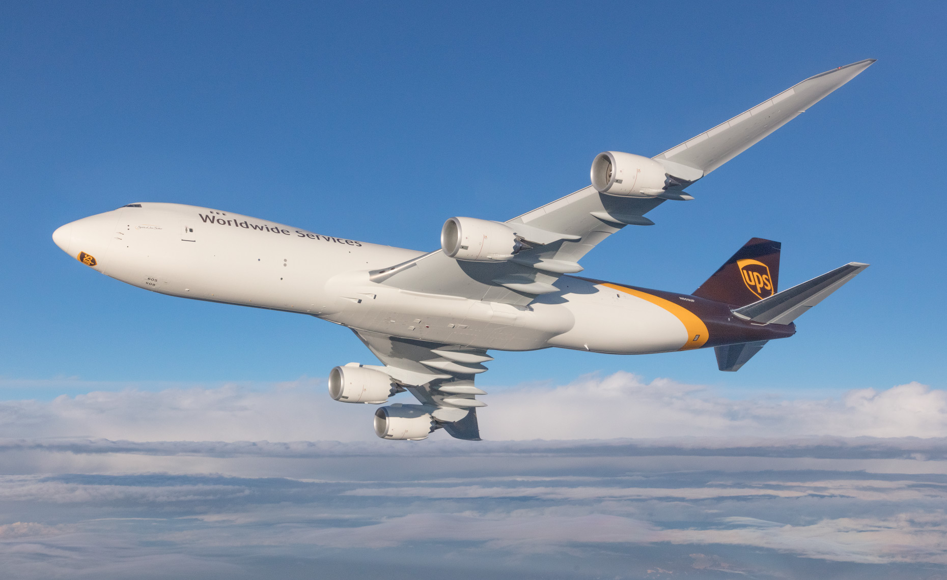 ups的波音747-8f