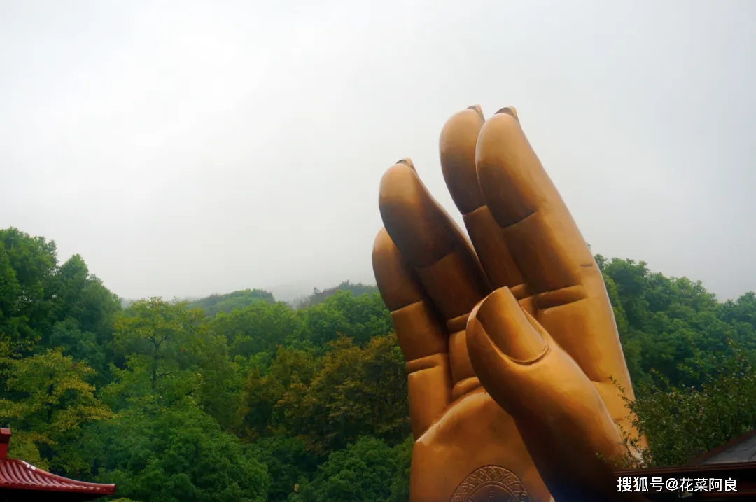 又见无锡,烟雨中灵山胜境