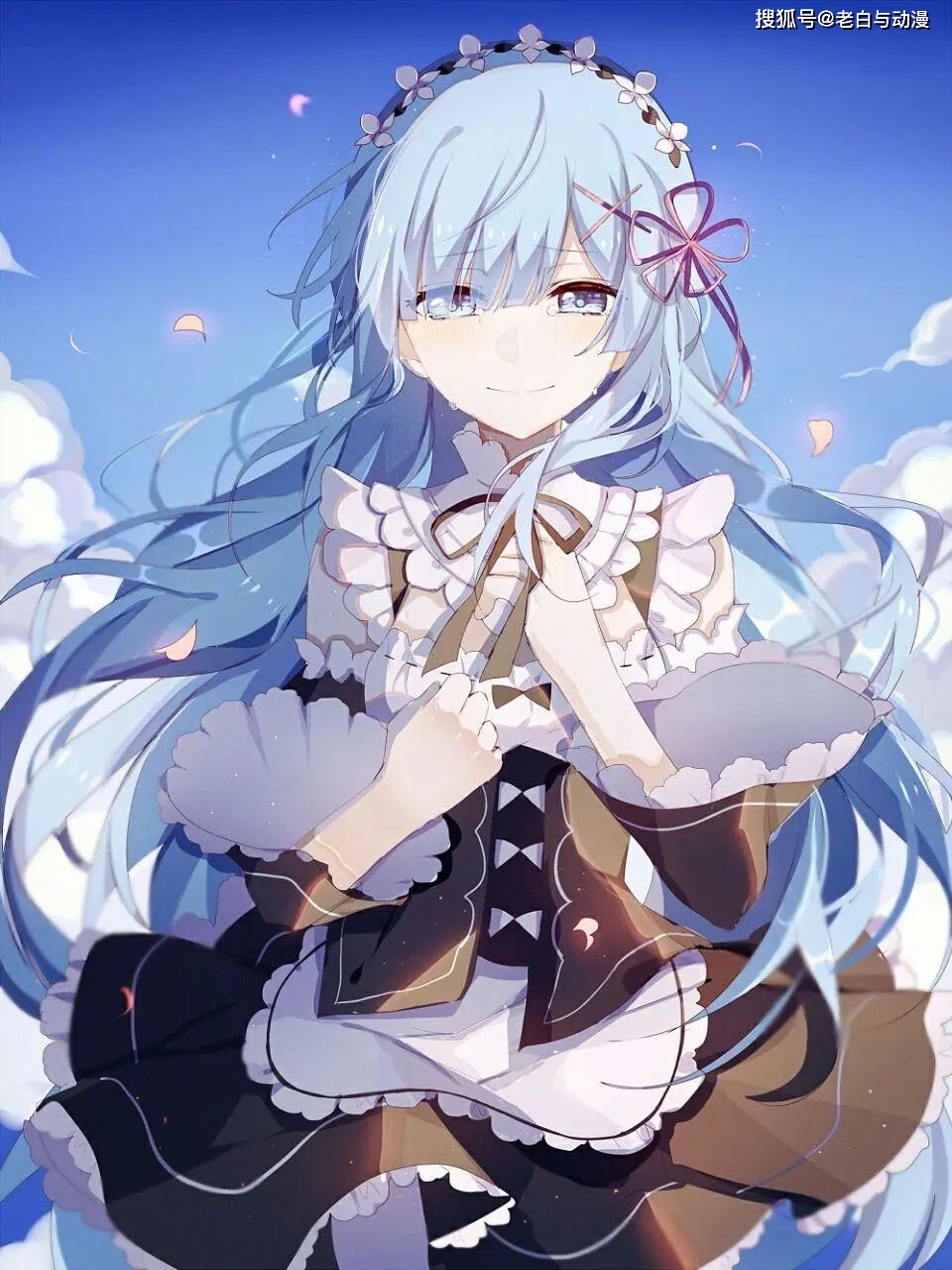 原创Re0第二季开播，官方放出长发雷姆，不愧是孩子他妈！