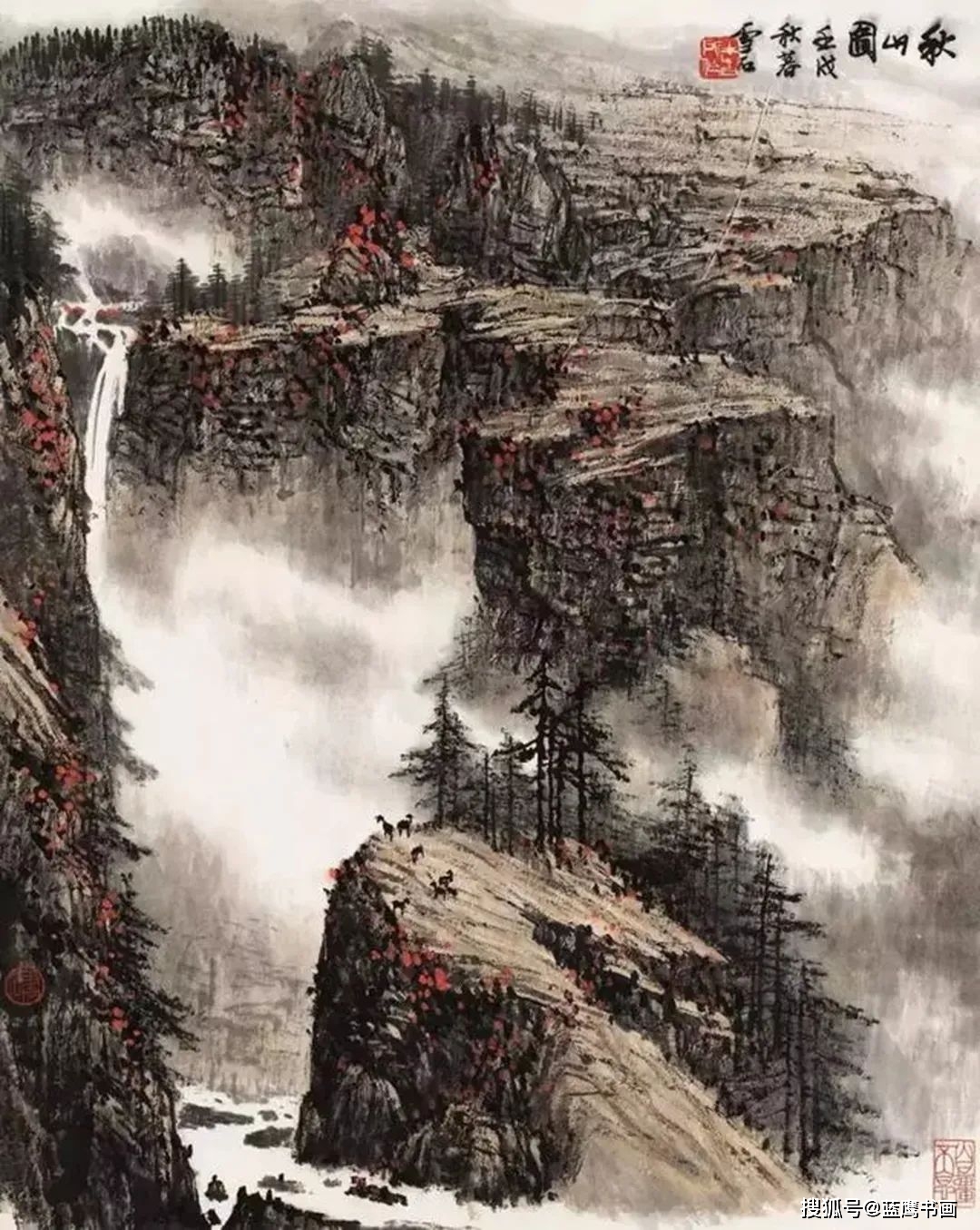 原创白雪石:擅长桂林山水画,曾为人民大会堂等绘制国画十余幅