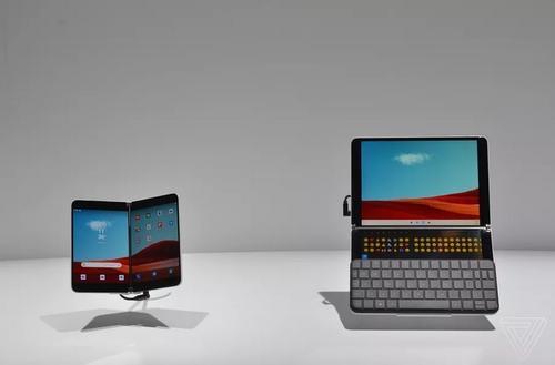 微软NG体育双屏手机Surface Duo曝光骁龙855+83英寸大屏(图1)