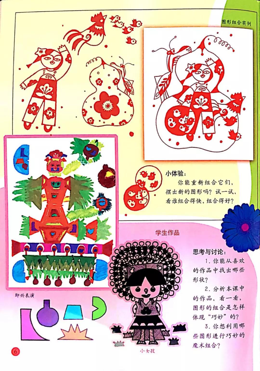 《人美版小学美术六年级上册电子课本》高清图片版