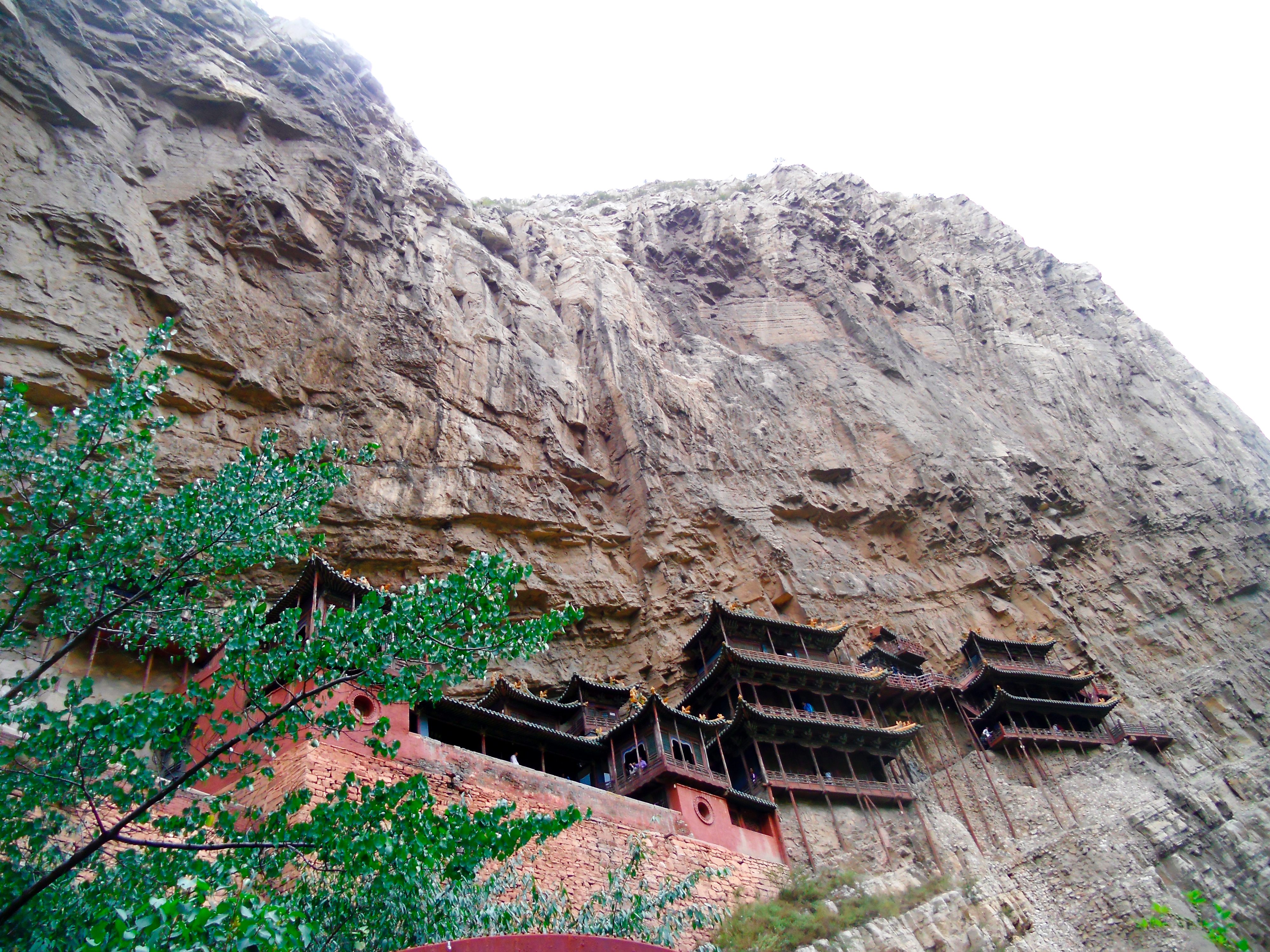 山西悬空寺风光