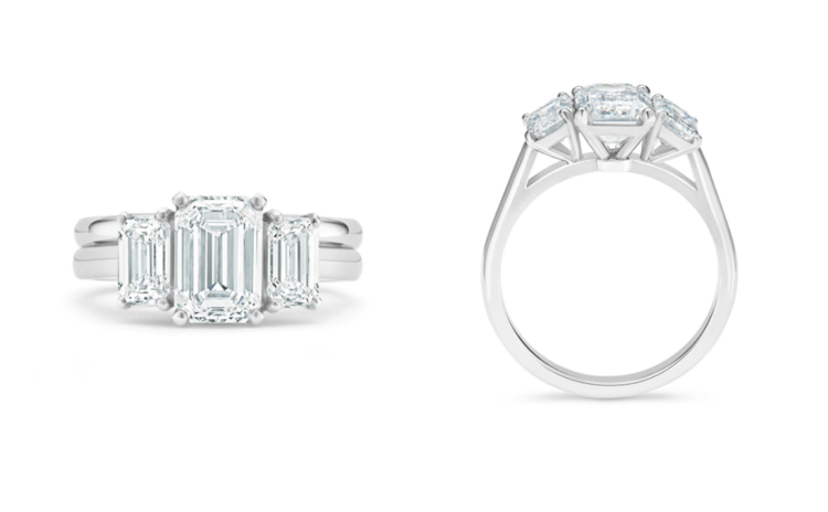 钻石|钻石戒指托要点?6爪VS 4爪边款好?让求婚戒指更大更闪的5大考虑因素!