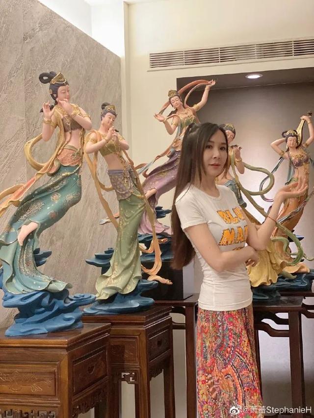 腰肢|萧蔷飞天仙女造型超美！性感妖娆腰肢纤细魔鬼身材