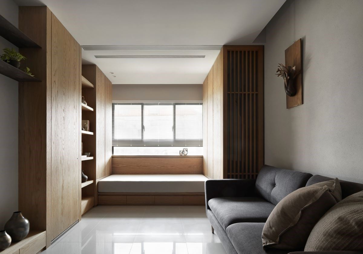日式风公寓装修案例丨舒适的刚刚好营造小两口清爽居家氛围