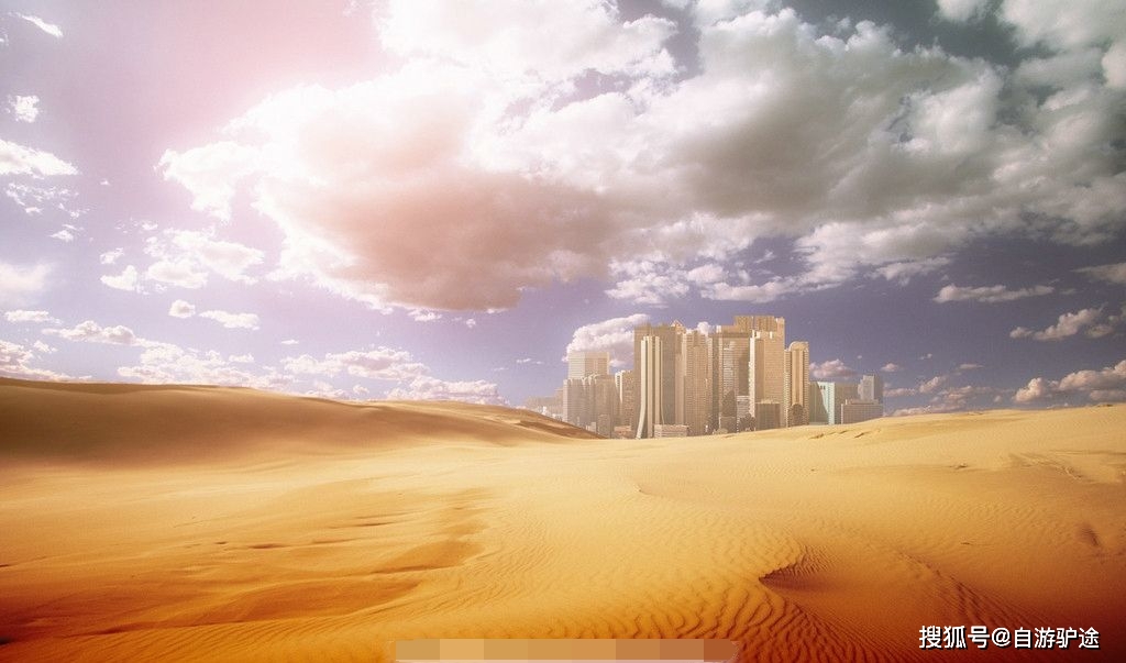 世界最怪异的地方,沙漠地区经常看见海市蜃楼.
