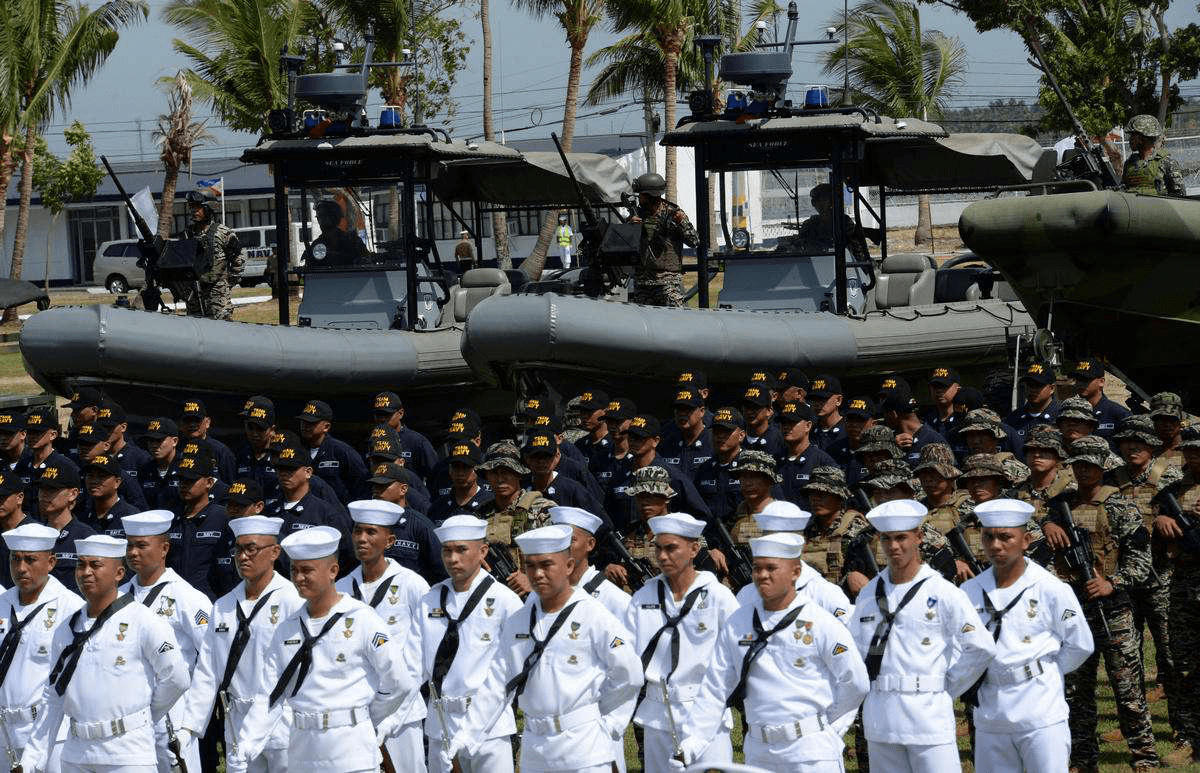 图为菲律宾海军