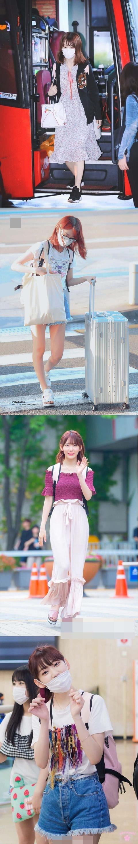 咲良|小樱花加入IZONE，见证了樱花妹日系变韩系穿搭的全过程