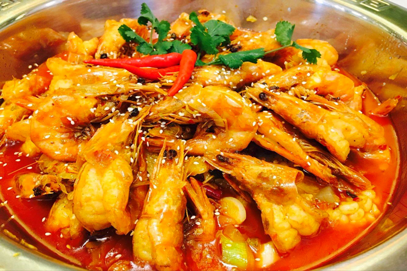 肇东格林坊大虾火锅丨夏天才是一个吃"虾"的好季节