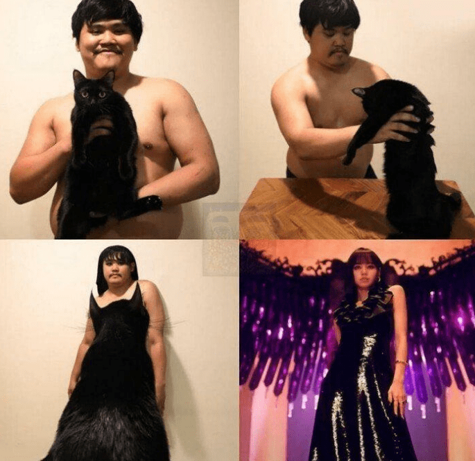 小哥|泰国小哥低成本模仿Lisa,简单粗糙但是神还原,lisa看了想打人!