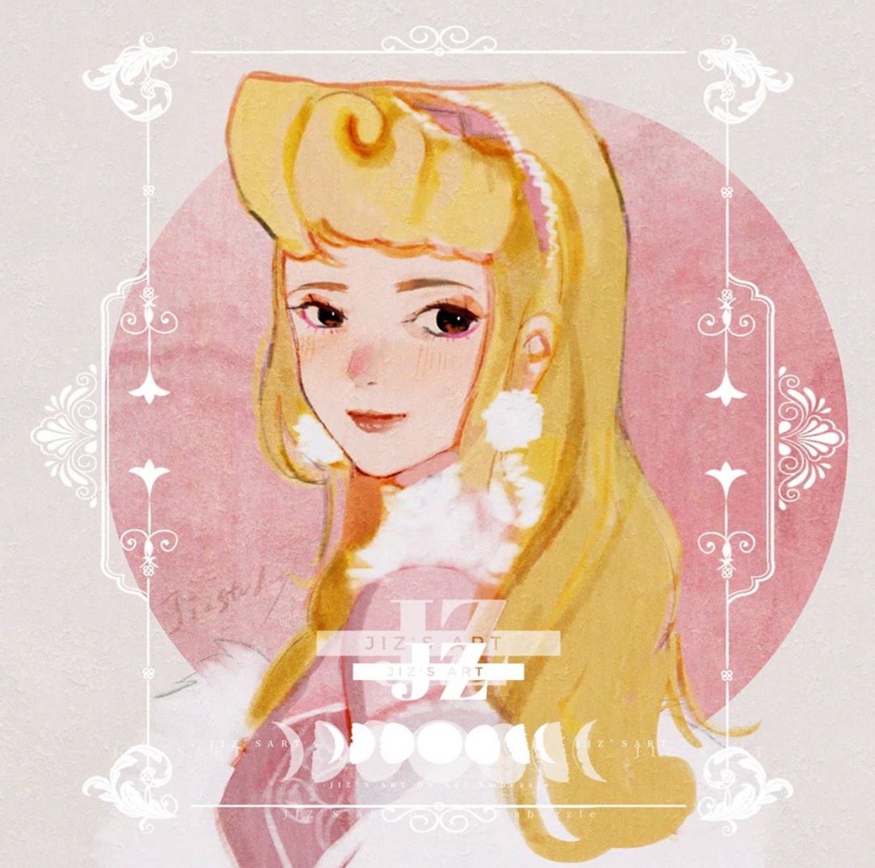 迪士尼公主|“旗袍装”的迪士尼公主：白发艾莎很绝色，长发公主变成中国娃娃