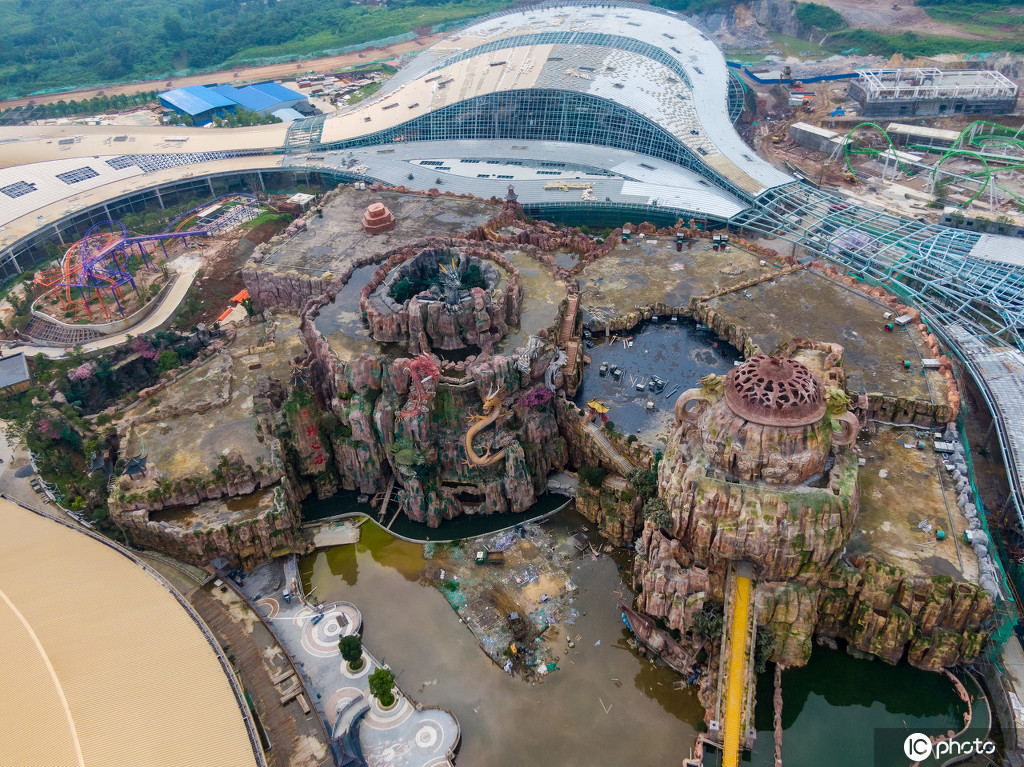 南京东方龙之谷今年开业将成亚洲最大室内主题乐园