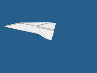 世界最强纸飞机:一张a4纸,折出能飞69米的纸飞机,创造世界纪录