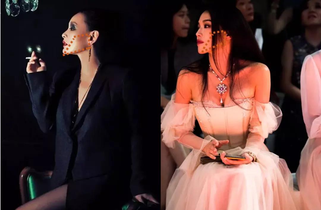 尤物|顶级美艳尤物都是清一色梯型侧颜骨相?