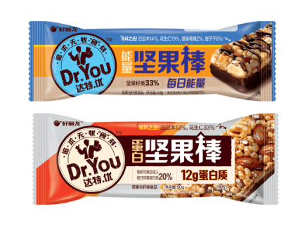 初显|健康零食布局初显好丽友推出达特优坚果棒