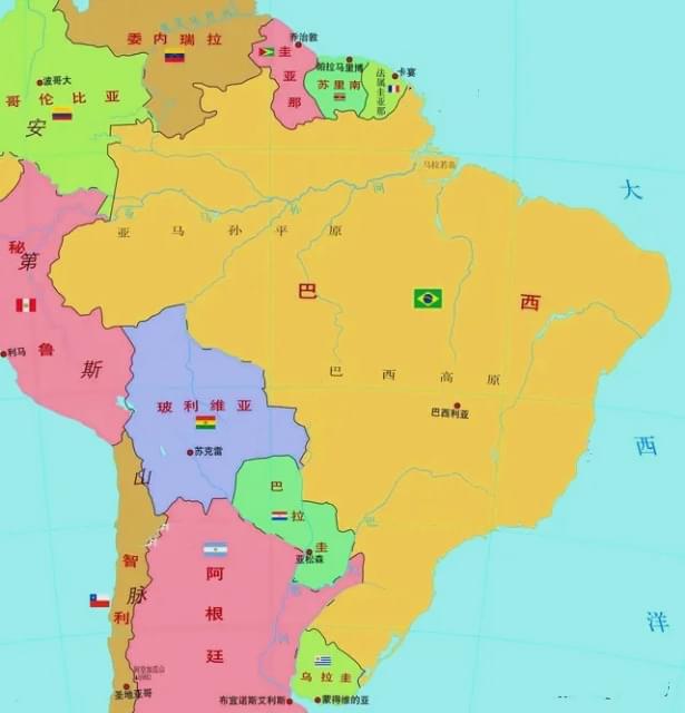 南美洲唯一的发达国家_美洲有哪些国家?_新教国家比天主教国家发达