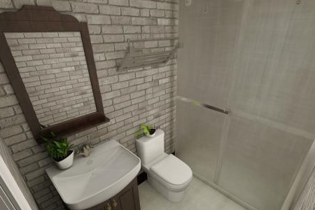 原创1米宽的厕所怎么设计?小厕所如何布局更方便使用?